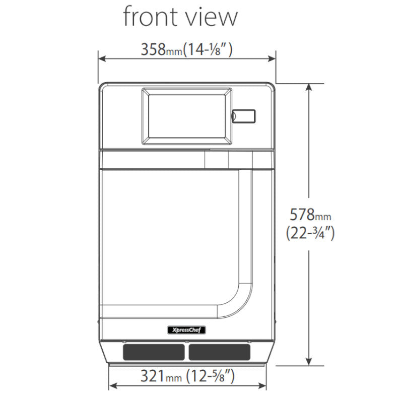 XpressChef 3i Series High Speed Oven